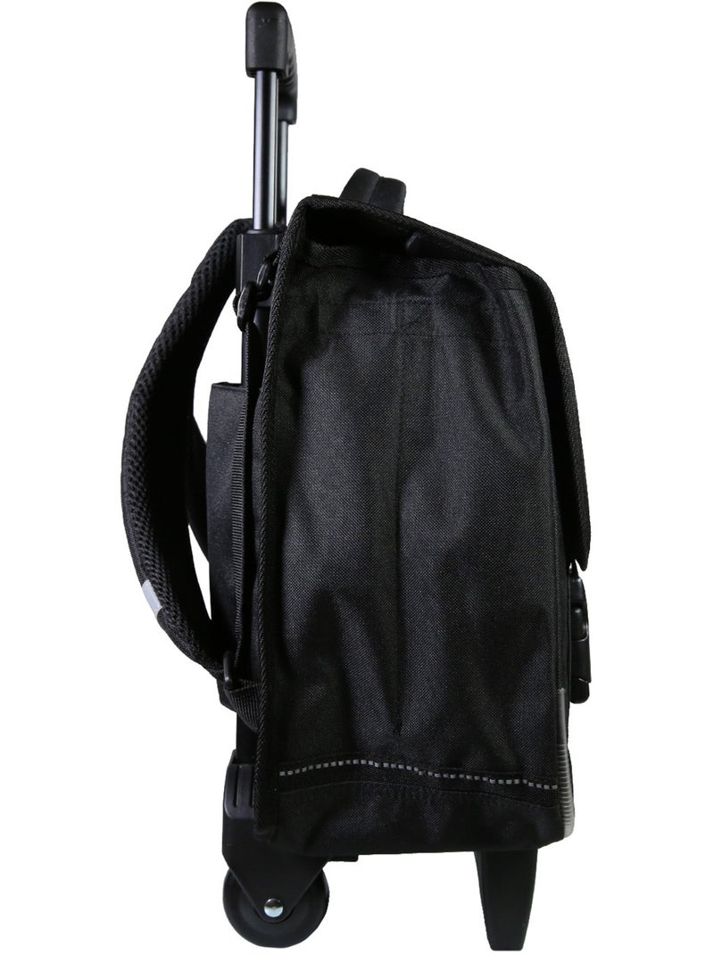 BAGTROTTER Cartable à roulettes 38 cm Tortues Ninja Noir Noir - Kiabi