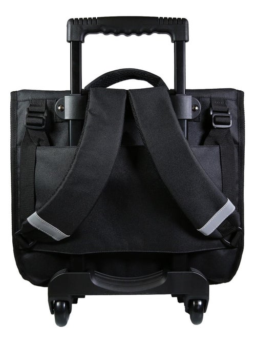 BAGTROTTER Cartable à roulettes 38 cm Tortues Ninja Noir - Kiabi