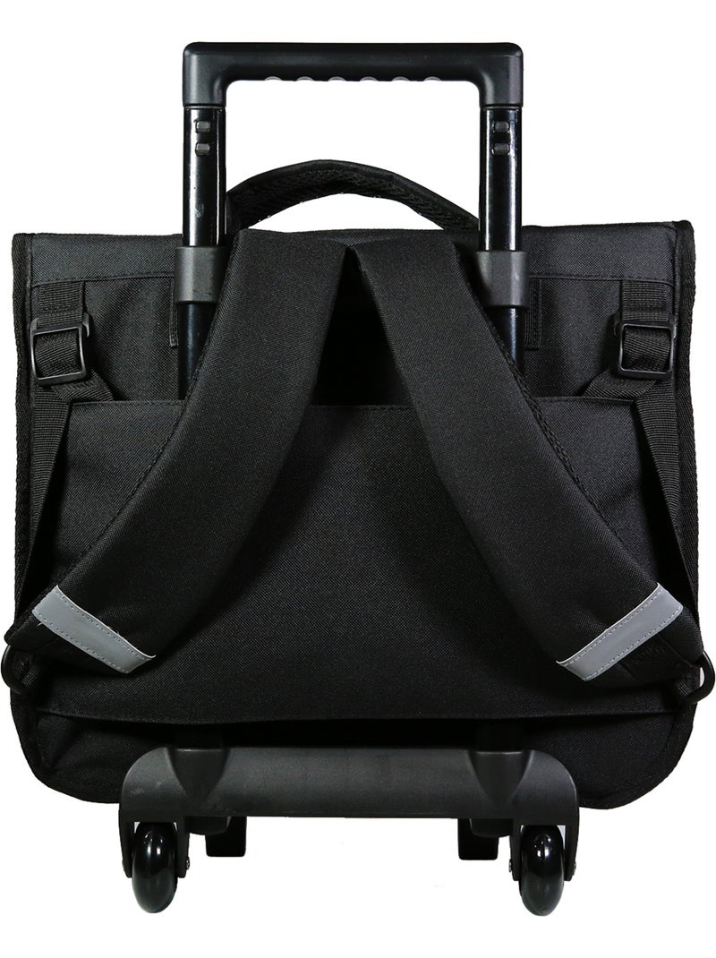 BAGTROTTER Cartable à roulettes 38 cm Transformers Noir Noir - Kiabi