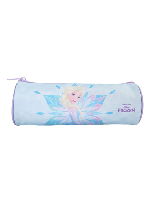 Bagtrotter La Reine des Neiges Trousse Scolaire Ronde turquoise - Kiabi