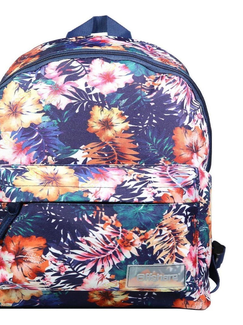 BAGTROTTER Mini sac à dos 1 compartiment Offshore Fleurs Multicolore Multicolore - Kiabi