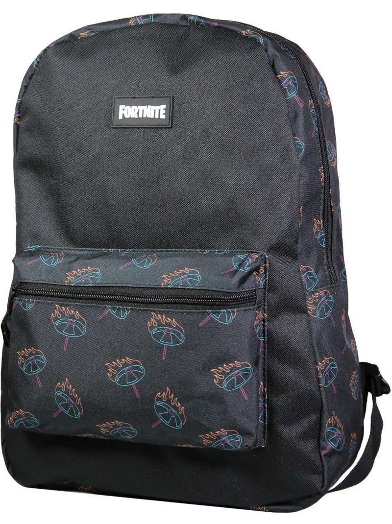 BAGTROTTER Sac à dos 1 compartiment 40 cm Fortnite Noir All Over Noir - Kiabi