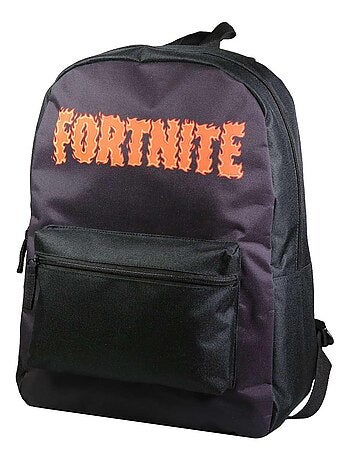 BAGTROTTER Sac à dos 1 compartiment 40 cm Fortnite Noir Flammes