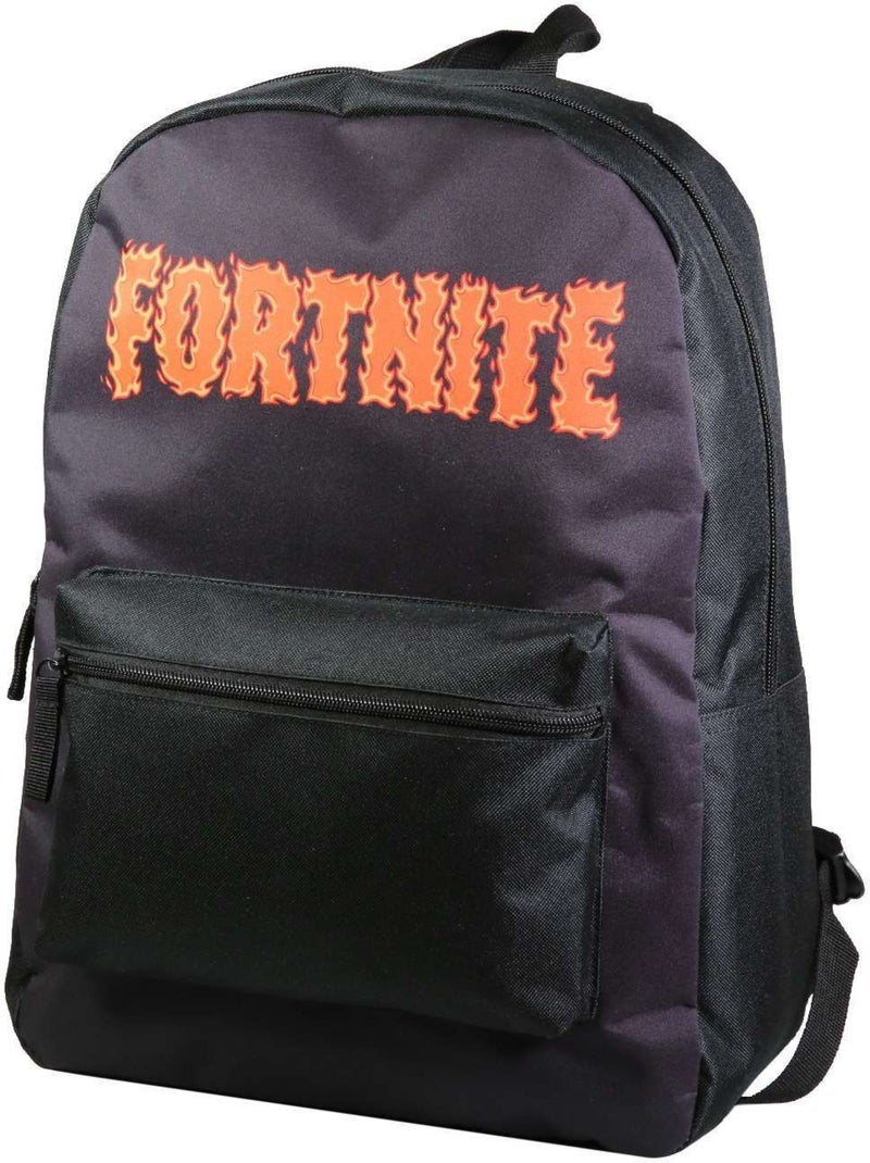 BAGTROTTER Sac à dos 1 compartiment 40 cm Fortnite Noir Flammes Noir - Kiabi