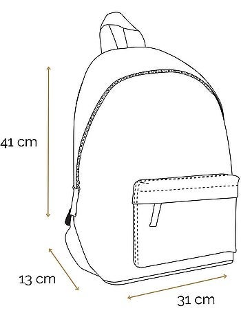BAGTROTTER Sac à dos 1 compartiment Avengers Bleu