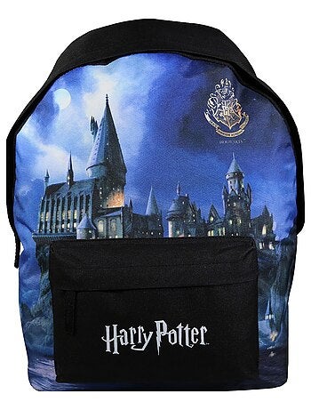 BAGTROTTER Sac à dos 1 compartiment Harry Potter Noir Château
