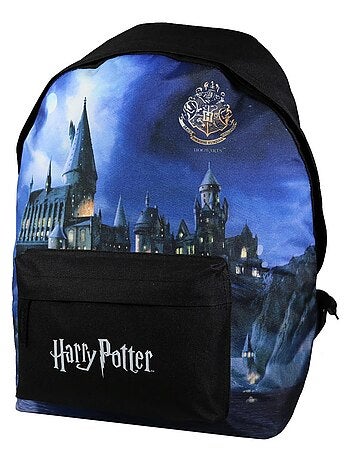 BAGTROTTER Sac à dos 1 compartiment Harry Potter Noir Château
