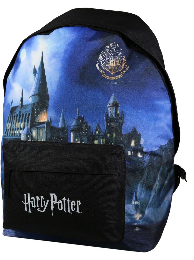 BAGTROTTER Sac à dos 1 compartiment Harry Potter Noir Château Noir - Kiabi