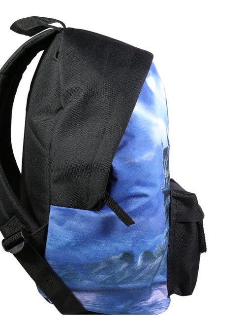 BAGTROTTER Sac à dos 1 compartiment Harry Potter Noir Château - Kiabi