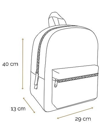 BAGTROTTER Sac à dos 1 compartiment Harry Potter Noir