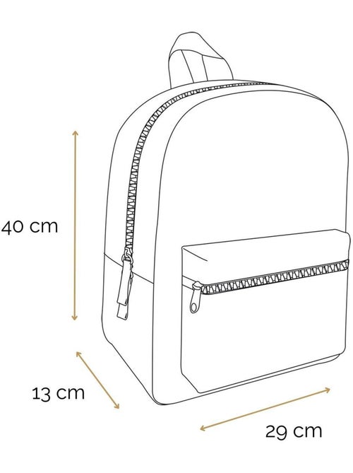 BAGTROTTER Sac à dos 1 compartiment Harry Potter Noir - Kiabi