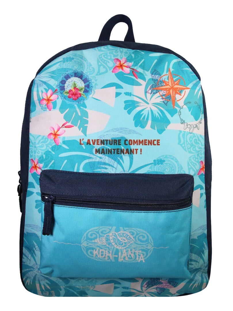 Sac à Dos Scolaire Kung Fu Panda – 31 Cm, Bleu, 1 Compartiment + Poche, Bretelles Matelassées, Polyester