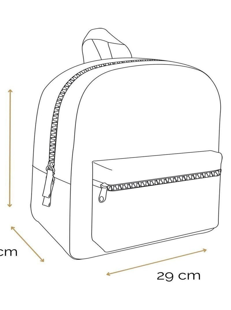 BAGTROTTER Sac à dos 1 compartiment Ligue 1Football Bleu Bleu - Kiabi