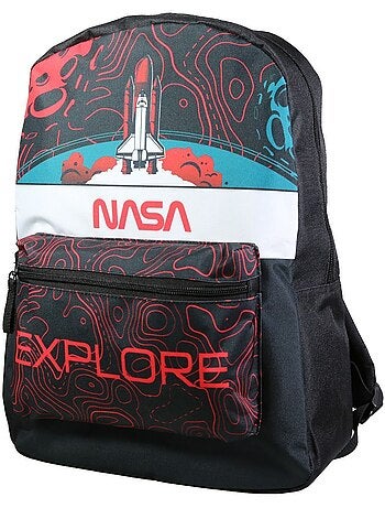 BAGTROTTER Sac à dos 1 compartiment Nasa et rouge Astronaute