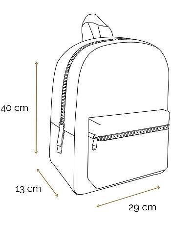 BAGTROTTER Sac à dos 1 compartiment Nasa et rouge Astronaute
