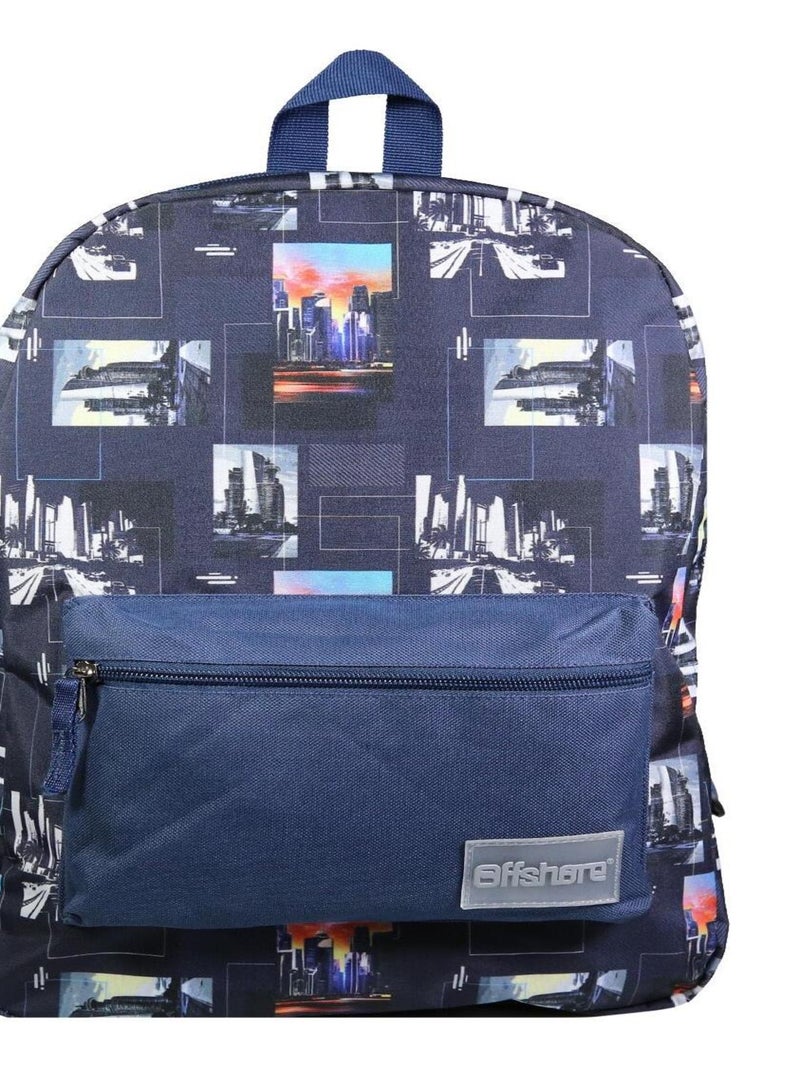 BAGTROTTER Sac à dos 1 compartiment Offshore Bleu City Ville Bleu - Kiabi