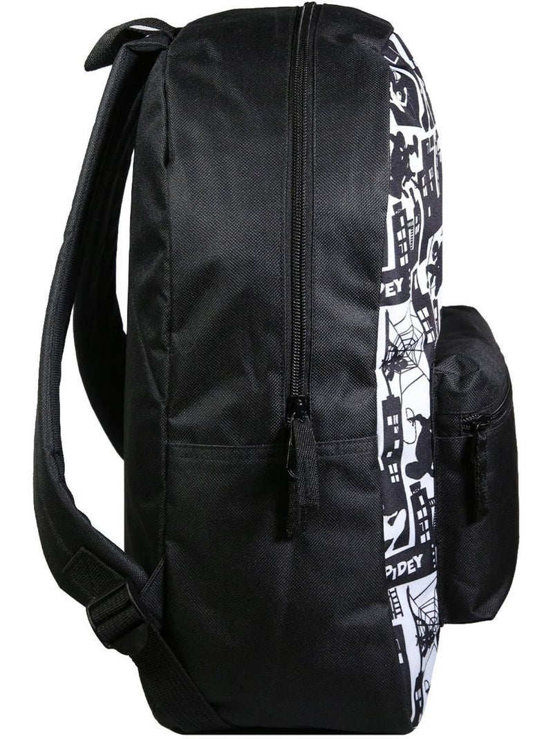 BAGTROTTER Sac à dos 1 compartiment Spider-Man Noir et Blanc Gris - Kiabi