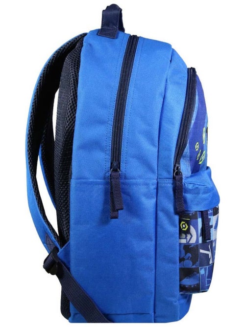 BAGTROTTER Sac à dos 2 compartiments Ligue 1 Football Bleu - Kiabi