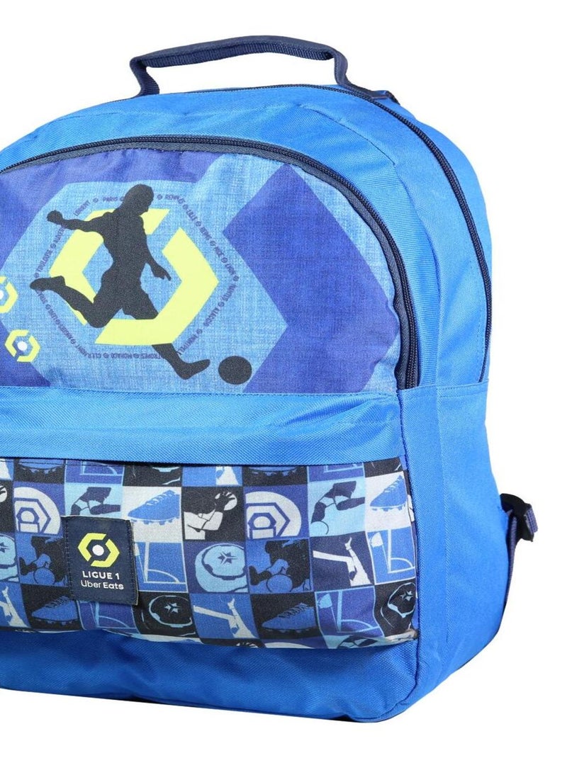 BAGTROTTER Sac à dos 2 compartiments Ligue 1 Football Bleu Bleu - Kiabi