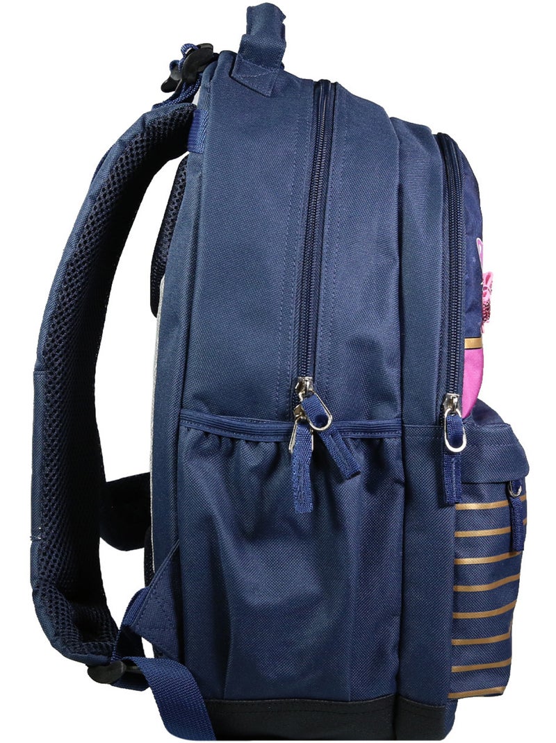 BAGTROTTER Sac à dos 2 compartiments Lili Lou X Phileas Bleu Bleu - Kiabi