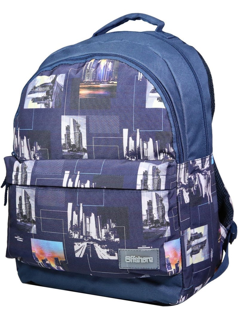 BAGTROTTER Sac à dos 2 compartiments Offshore Ville City Bleu Bleu - Kiabi