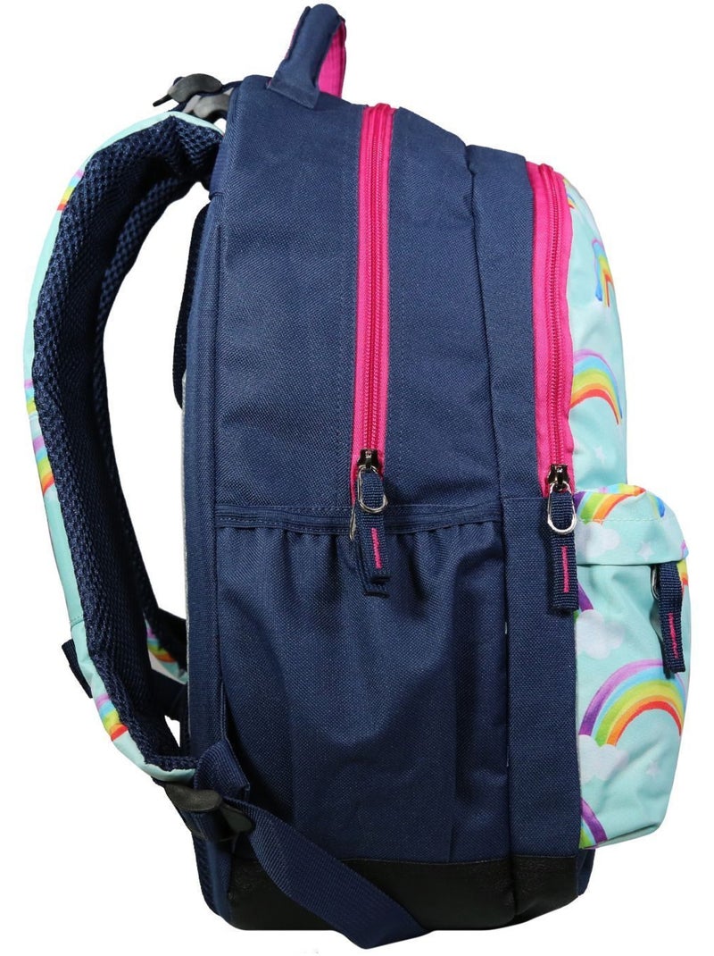 BAGTROTTER Sac à dos 2 compartiments Phileas Arc En Ciel Bleu - Système Smart Comfort Bleu - Kiabi