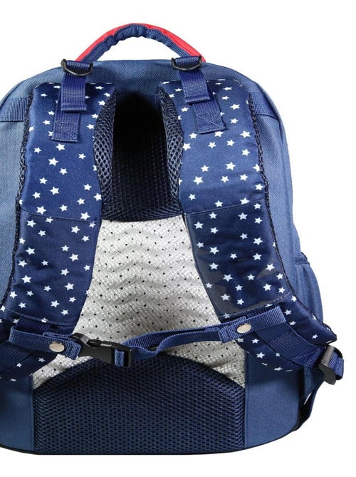 BAGTROTTER Sac à dos 2 compartiments Phileas Bleu USA - Kiabi