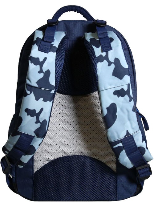 BAGTROTTER Sac à dos 2 compartiments Phileas Dinosaures Bleu - Système Smart Comfort - Kiabi