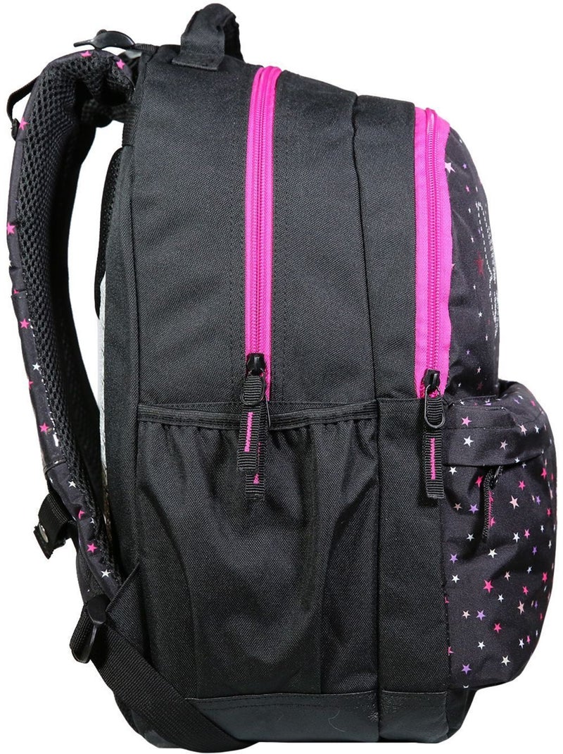 BAGTROTTER Sac à dos 2 compartiments Phileas Papillons Noir - Système Smart Comfort Noir - Kiabi