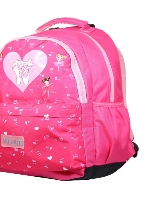 BAGTROTTER Sac à dos 2 compartiments Phileas Rose Danseuses - Kiabi