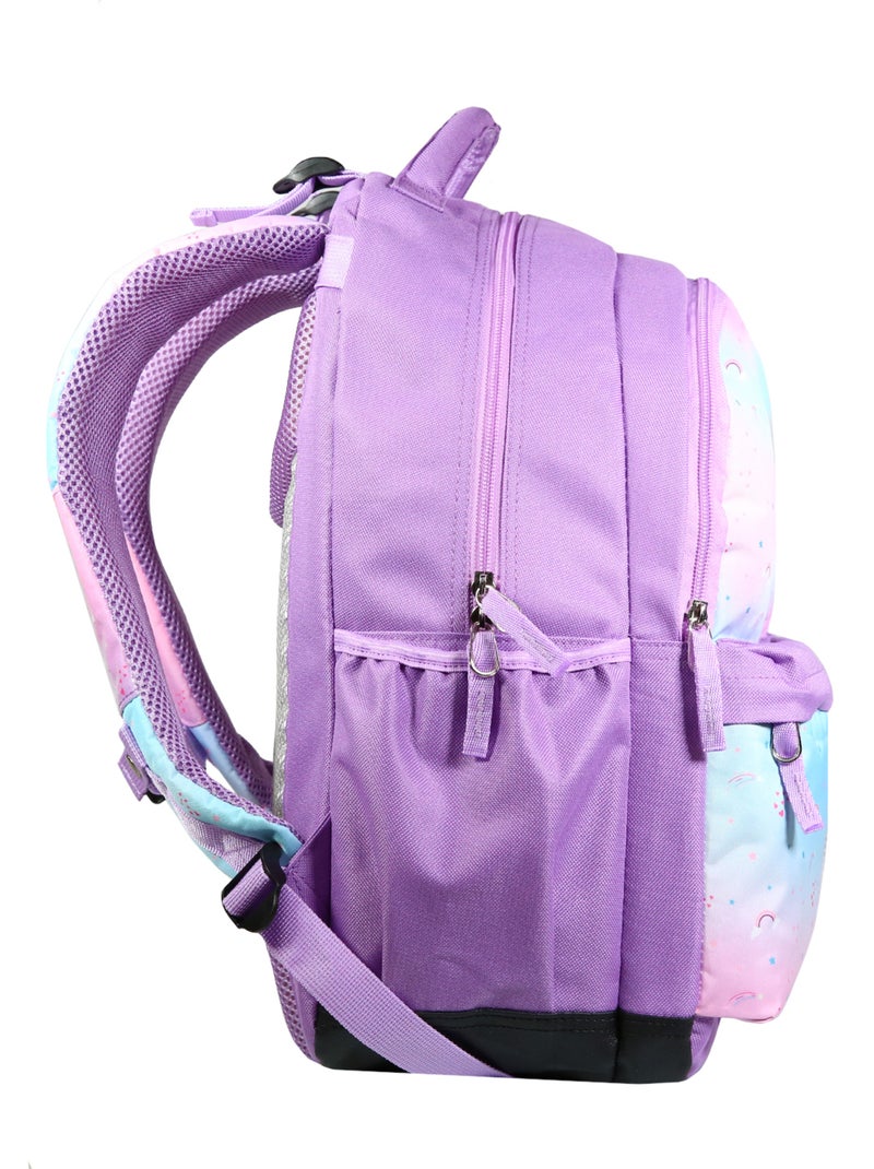 BAGTROTTER Sac à dos 2 compartiments Phileas Violet Licorne Violet - Kiabi