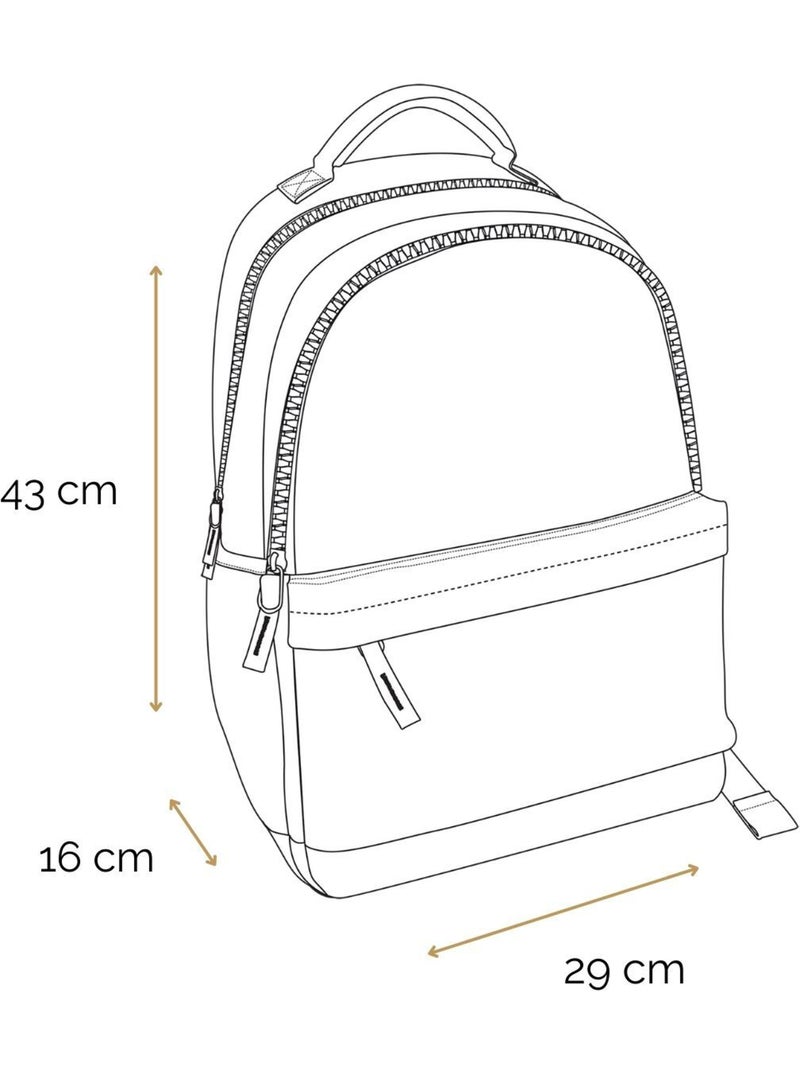 BAGTROTTER Sac à dos 2 compartiments Phileas Violet Licorne Violet - Kiabi