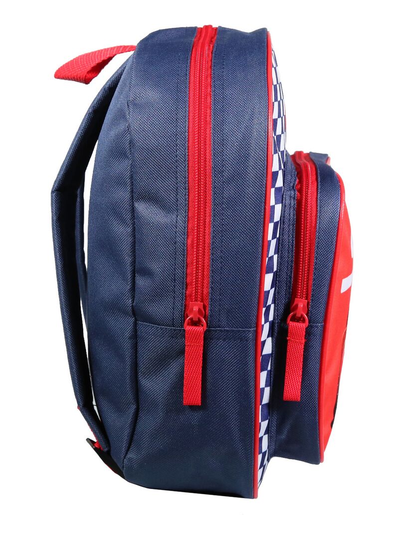 BAGTROTTER Sac à dos 31 cm avec poche maternelle  Cars Rouge et bleu Multicolore - Kiabi