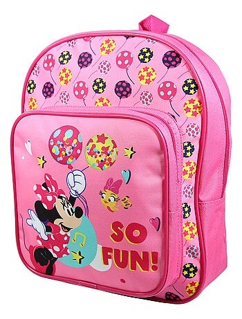 BAGTROTTER Sac à dos 31 cm avec poche maternelle Disney Minnie Rose Fun
