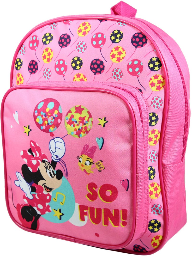 BAGTROTTER Sac à dos 31 cm avec poche maternelle  Disney Minnie Rose Fun Rose - Kiabi