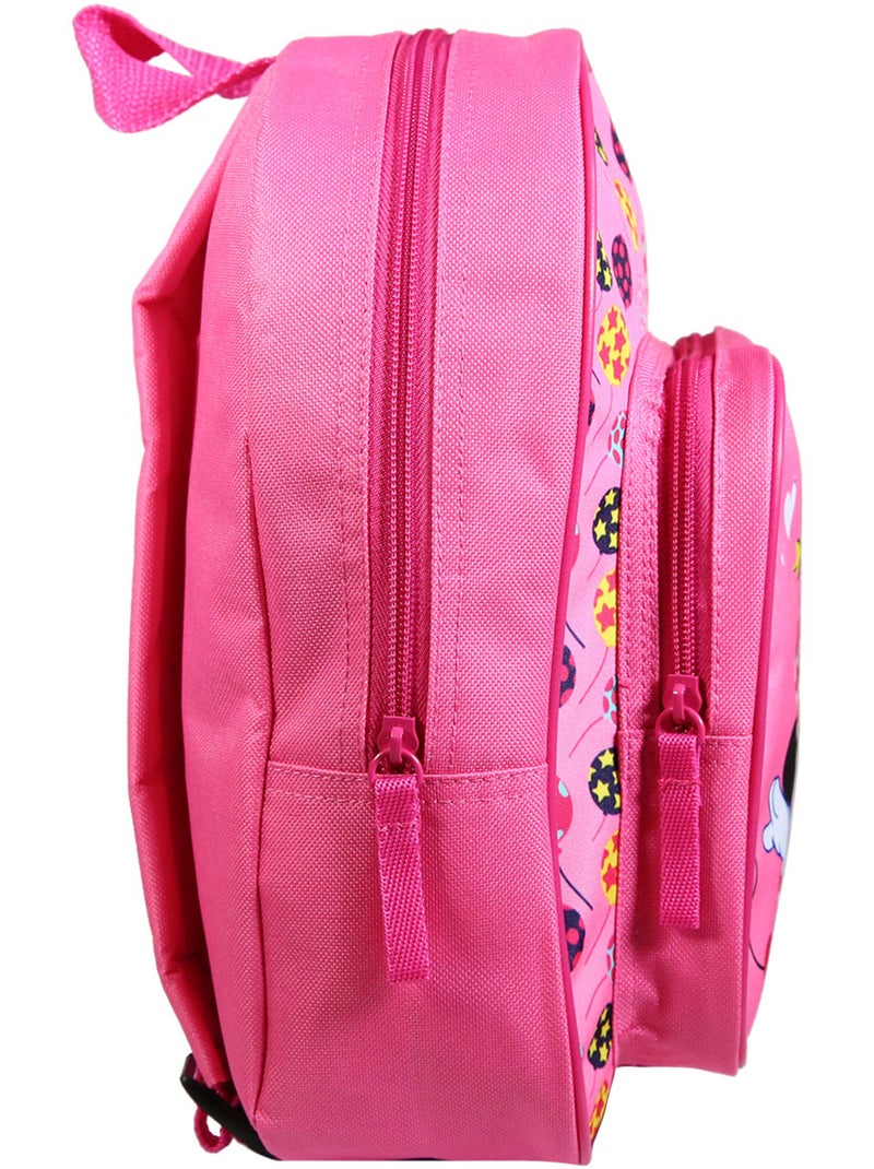 BAGTROTTER Sac à dos 31 cm avec poche maternelle  Disney Minnie Rose Fun Rose - Kiabi