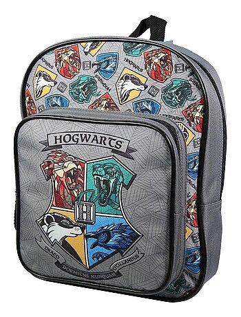 BAGTROTTER Sac à dos 31 cm avec poche maternelle Harry Potter Gris