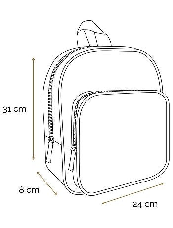 BAGTROTTER Sac à dos 31 cm avec poche maternelle Harry Potter Noir