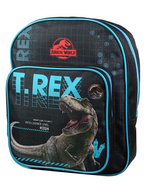 BAGTROTTER Sac à dos 31 cm avec poche maternelle Jurassic World Noir T-Rex - Kiabi
