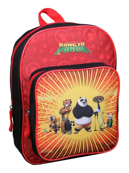 BAGTROTTER Sac à dos 31 cm avec poche maternelle  Kung Fu Panda Rouge - Kiabi