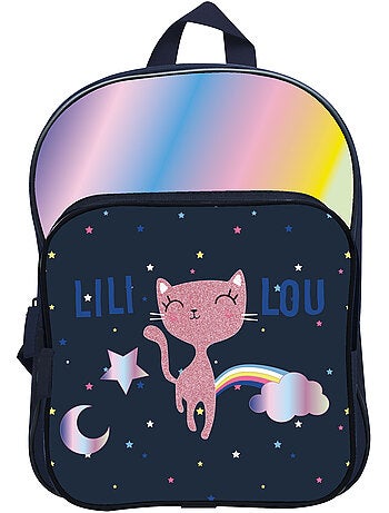 Bagtrotter Sac à dos 31 cm avec poche maternelle Lili Lou Bleu