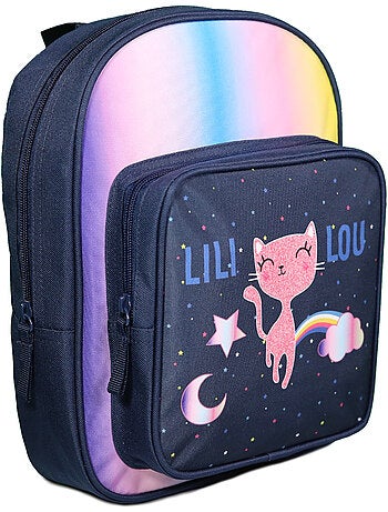 Bagtrotter Sac à dos 31 cm avec poche maternelle Lili Lou Bleu