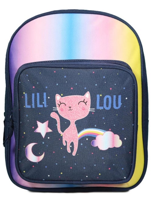 Bagtrotter Sac à dos 31 cm avec poche maternelle  Lili Lou Bleu - Kiabi