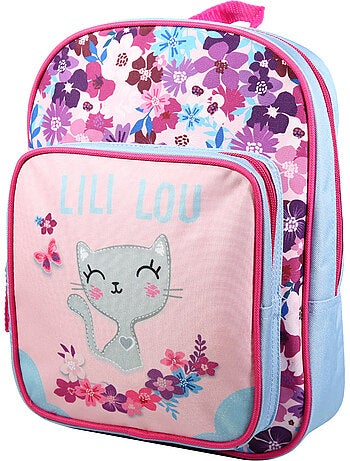 BAGTROTTER Sac à dos 31 cm avec poche maternelle Lili Lou Rose