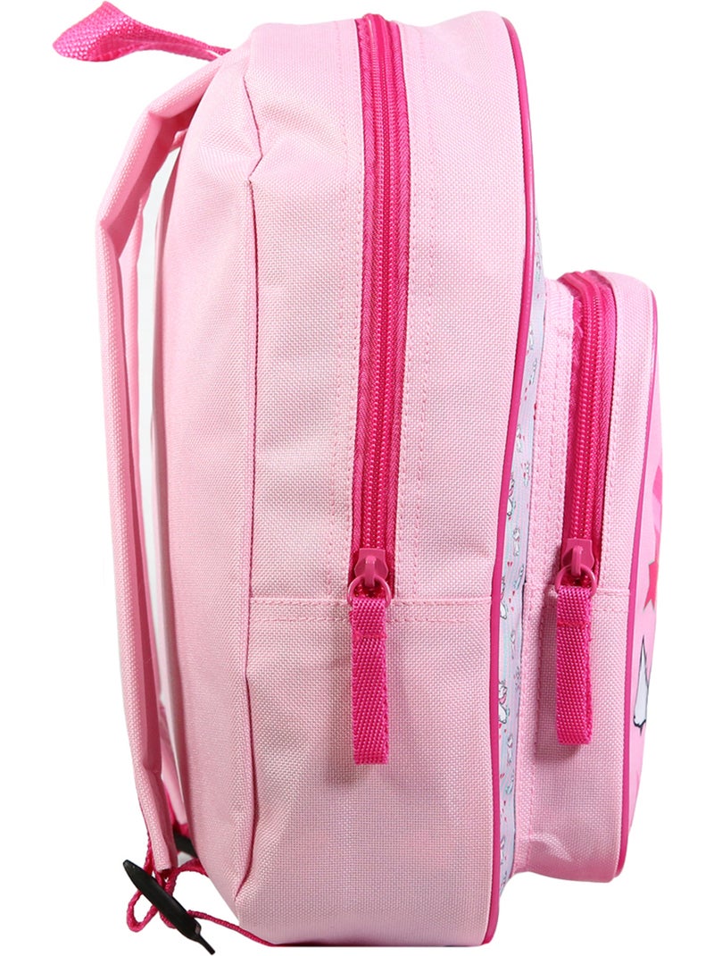 BAGTROTTER Sac à dos 31 cm avec poche maternelle Marie Rose Rose - Kiabi