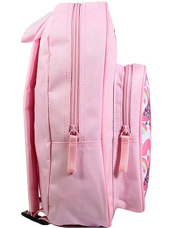 BAGTROTTER Sac à dos 31 cm avec poche maternelle My Little Pony Arc en ciel Rose