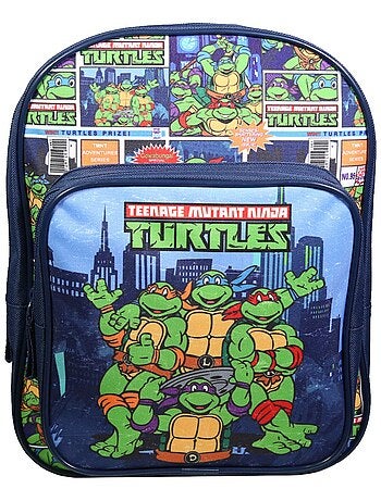 BAGTROTTER Sac à dos 31 cm avec poche maternelle Tortues Ninja Bleu