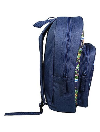 BAGTROTTER Sac à dos 31 cm avec poche maternelle Tortues Ninja Bleu