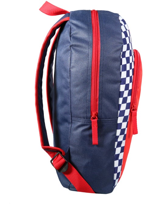BAGTROTTER Sac à dos 37 cm avec poche Disney Cars Rouge et bleu - Kiabi
