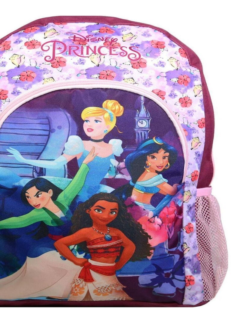 BAGTROTTER Sac à dos 37 cm avec poche Disney Princesses Multicolore Multicolore - Kiabi